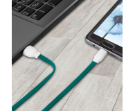 Kabel ARKAS USB-MICRO USB 3M Zielony